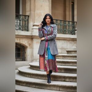 Prince of Whales Check pattern Coat